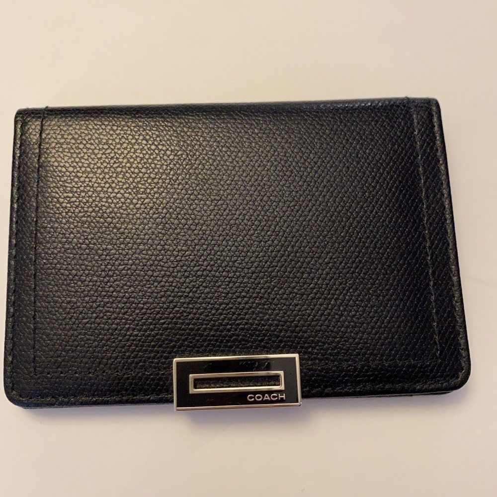 Coach card holder